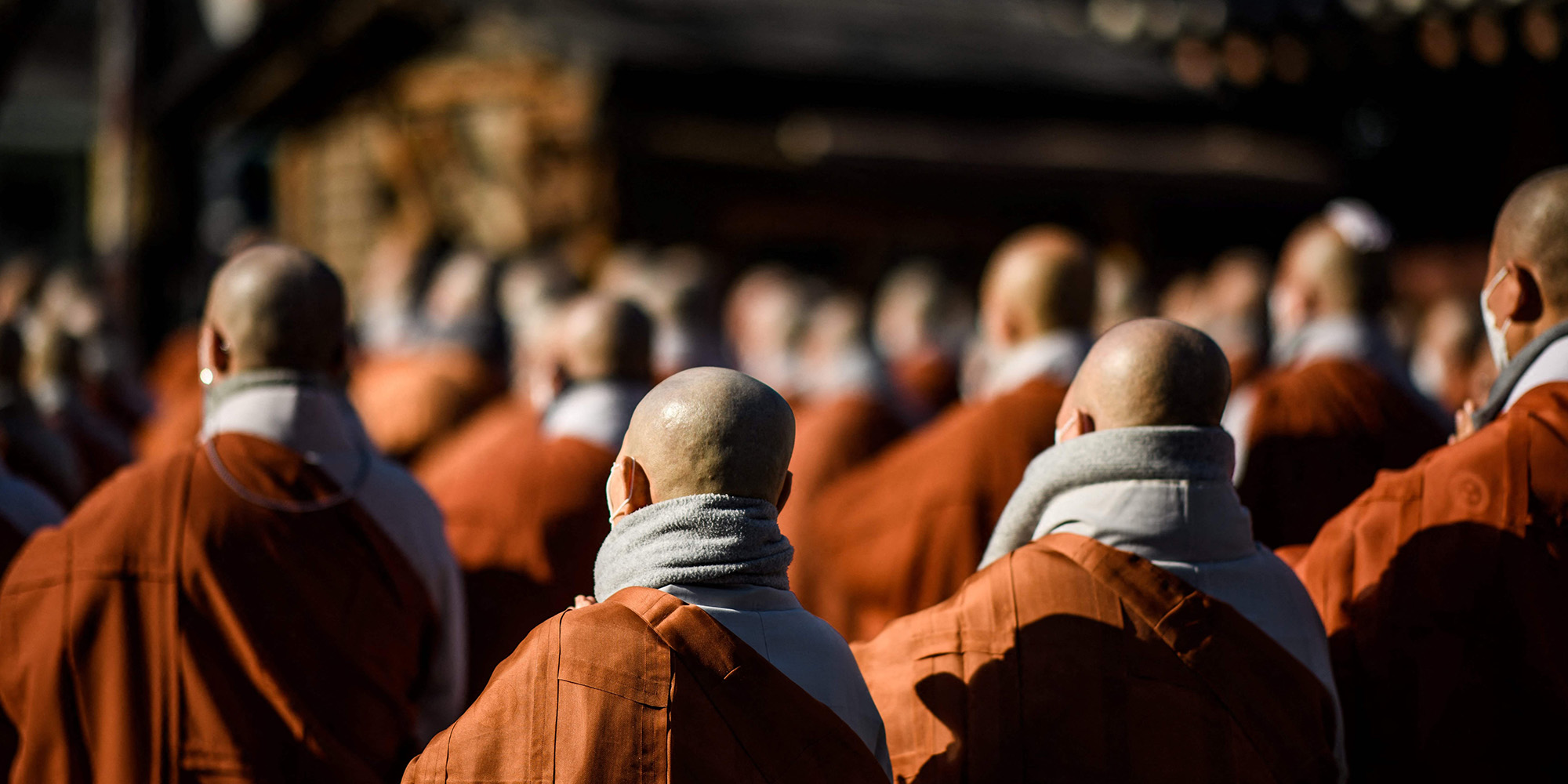 Buddhistische Mönche