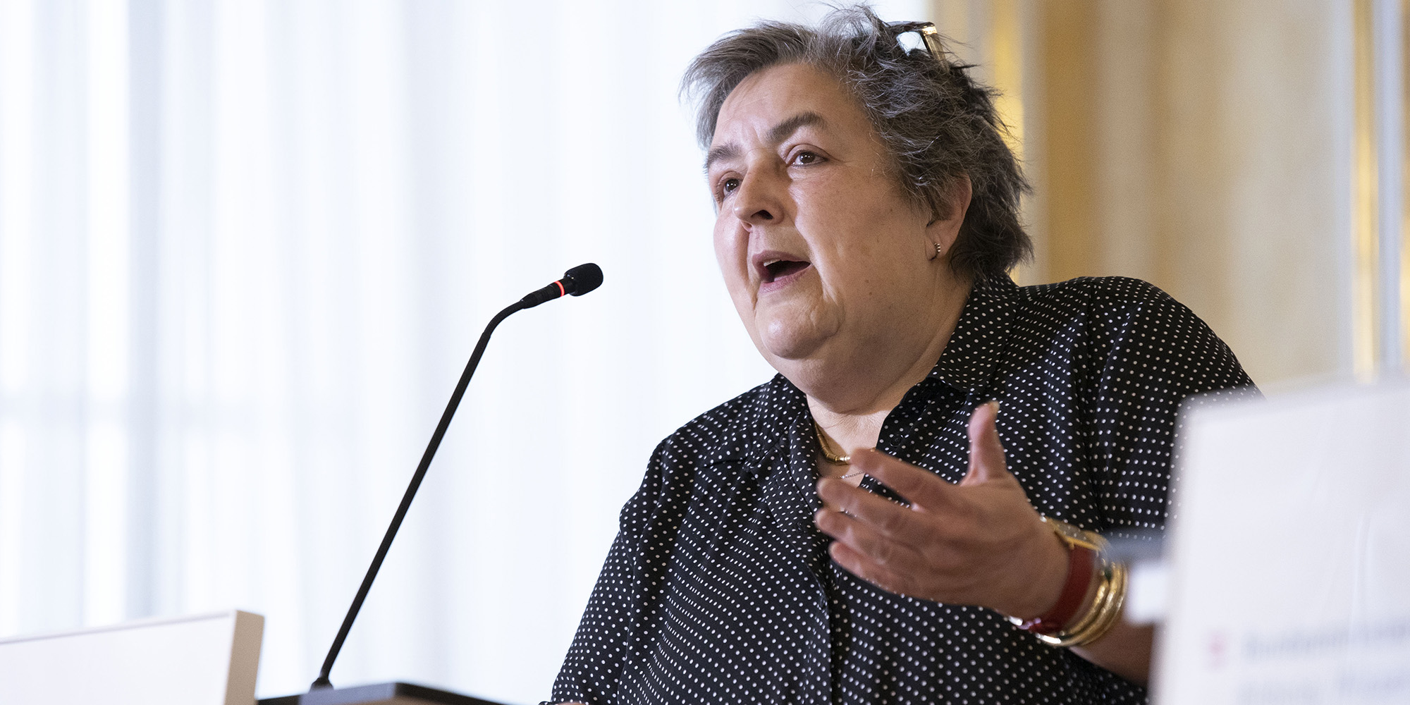 Die grüne Mediensprecherin Eva Blimlinger