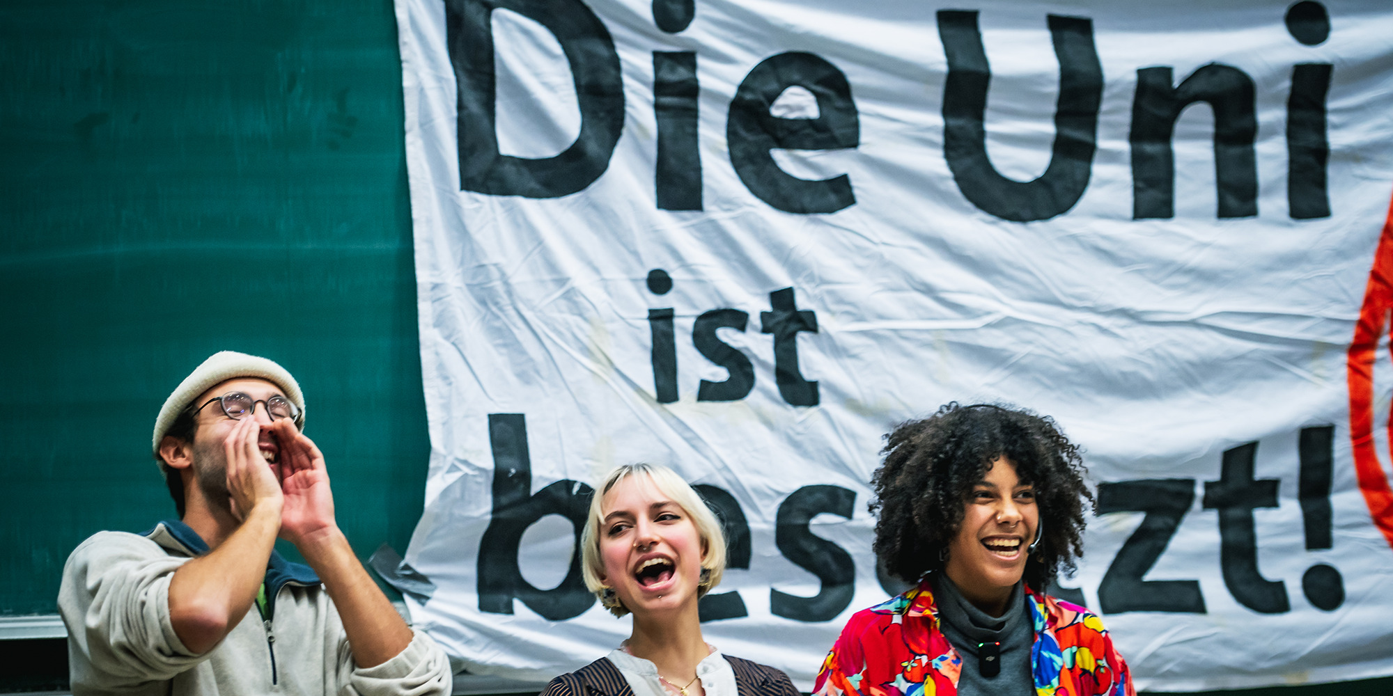 WIener Unis wurden besetzt