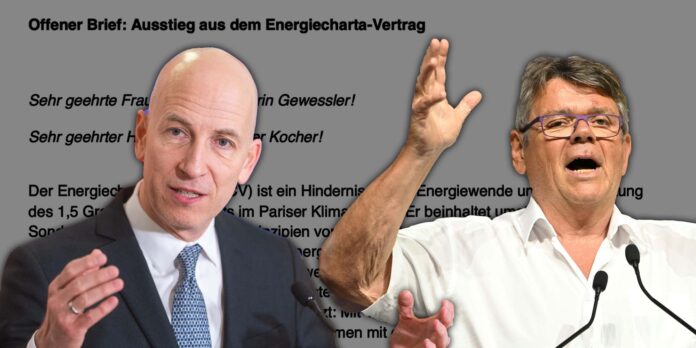 Kocher und Katzian vor offenem Brief