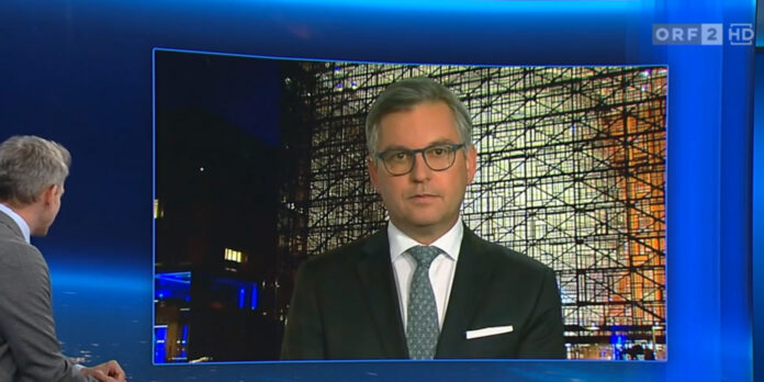 Finanzminister Magnus Brunner in ZIB2