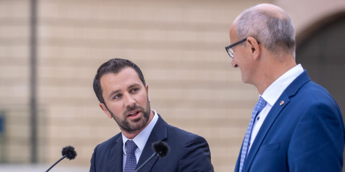 Georg Dornauer und Anton Mattle in Tirol