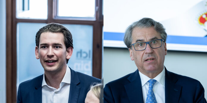 Sebastian Kurz und Stefan Pierer