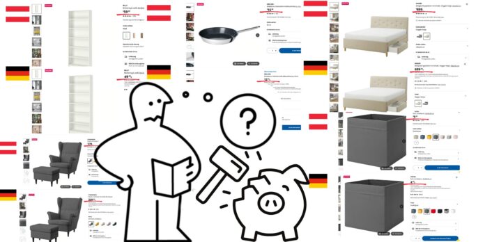 IKEA Preisunterschiede